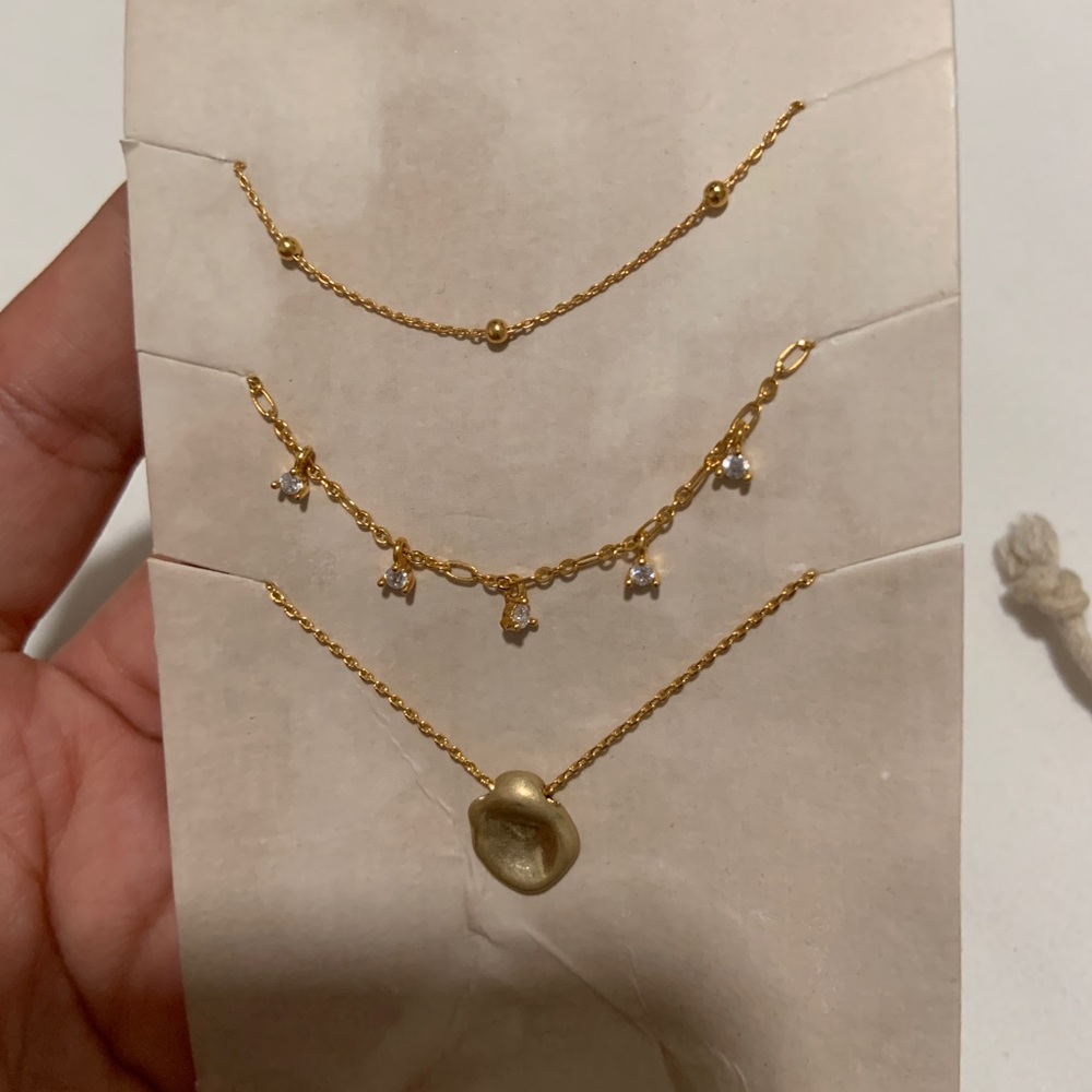 Layered necklace